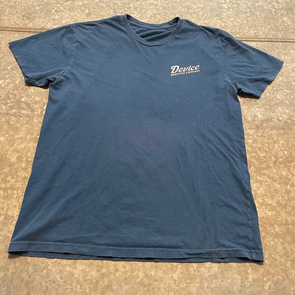 Device Brewing Company Curious Haze Beer Shrit Mens Large Sacramento California - Picture 3 of 9